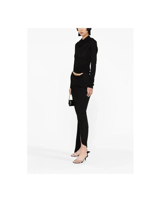 ANDREA ADAMO Black Maxi Dresses