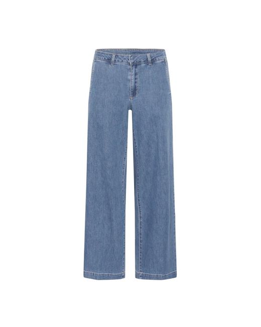 Wide Jeans My Essential Wardrobe de color Blue