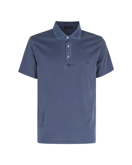 Fay Blue Polo Shirts for men