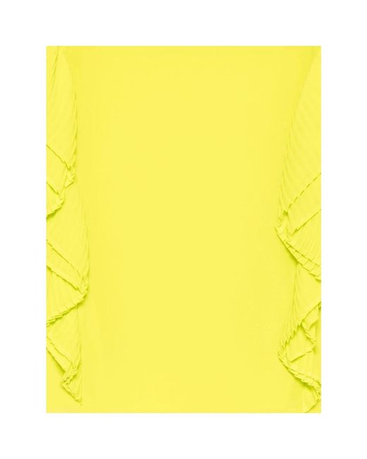 Blouses Kaos de color Yellow