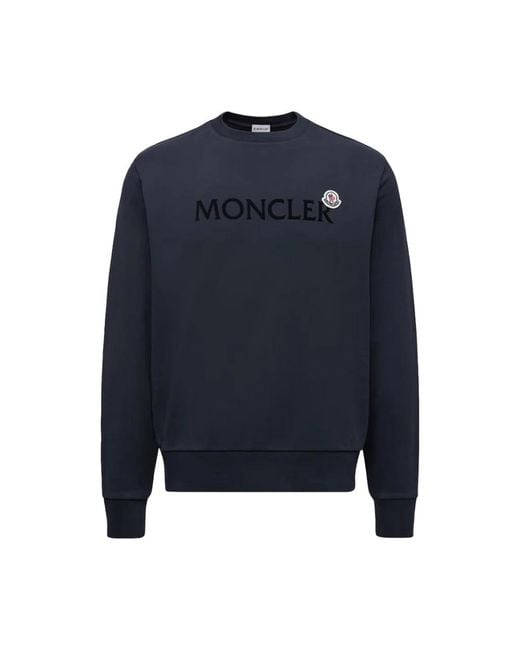 Moncler Sweatshirts in het Blue voor heren