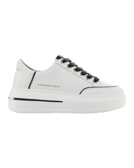 Alexander Smith White Sneakers