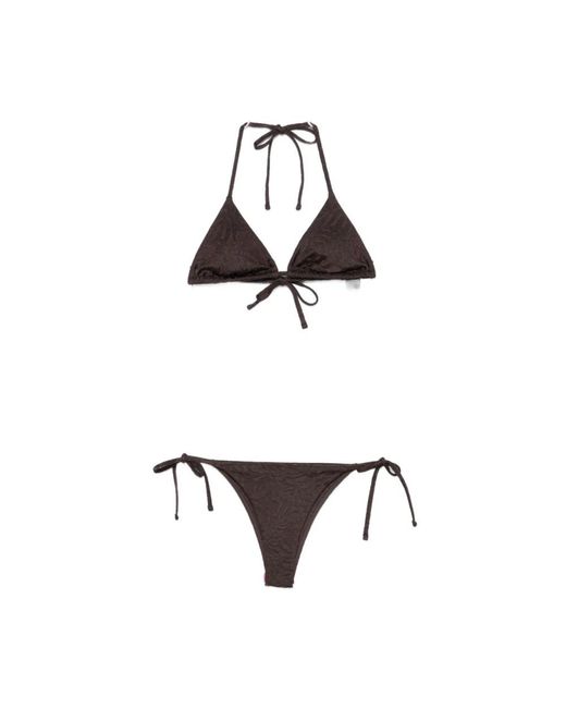 Emporio Armani Black Bikinis