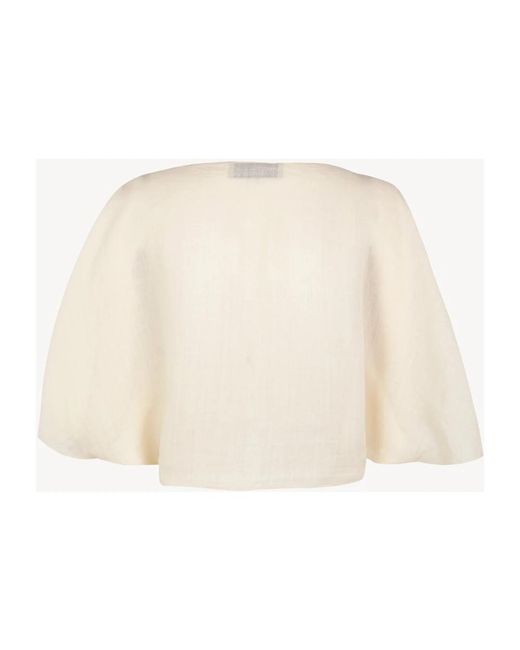 Cortana Natural Blouses