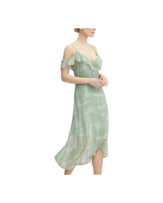 Emporio Armani Green Wrap Dresses