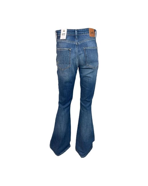 Denham Blue Flare Jeans