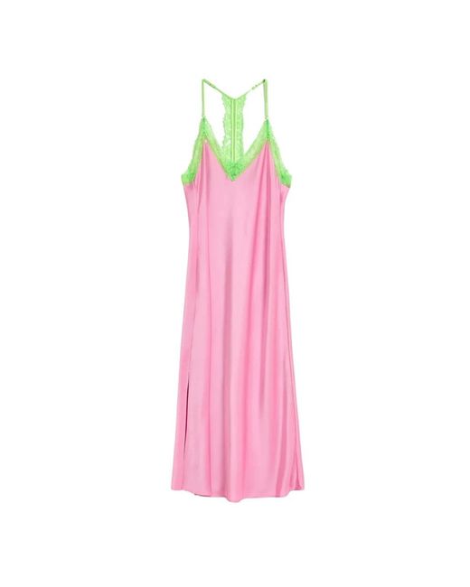 Essentiel Antwerp Pink Midi Dresses