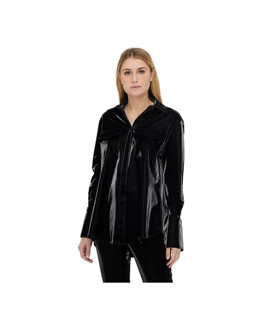 FEDERICA TOSI Black Casual Shirts
