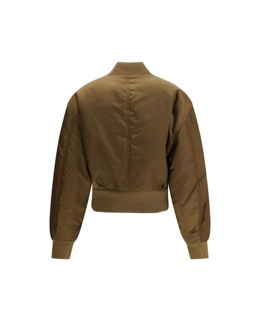 Saint Laurent Green Bomber Jackets