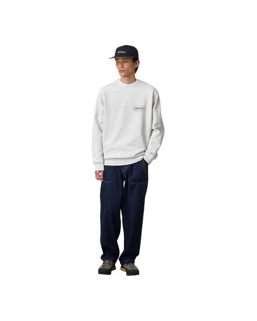 Gramicci Blue Loose-Fit Jeans for men
