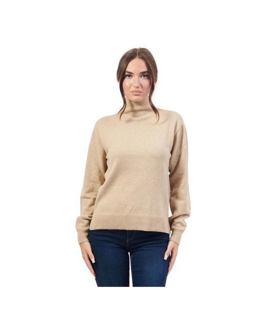 ARMANI EXCHANGE Natural Turtlenecks
