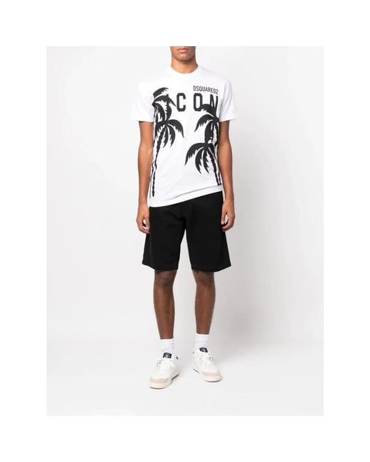 DSquared² White T-Shirts for men