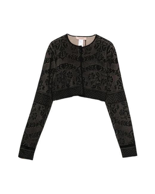 Twinset Truien & Vesten ,Zwart ,Zwarte Sweaters Set in het Black