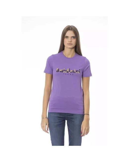 Baldinini Purple T-Shirts