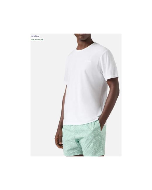 Mc2 Saint Barth White T-Shirts for men
