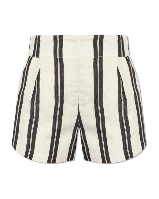 Pantalones cortos a rayas IRO de color White