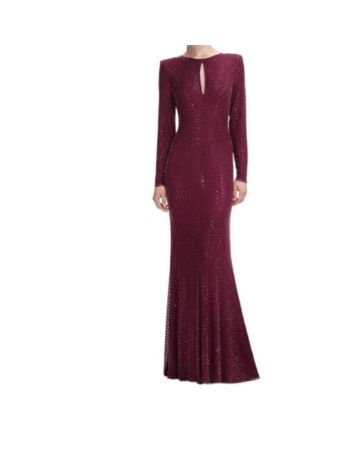 Self-Portrait Gowns in het Red