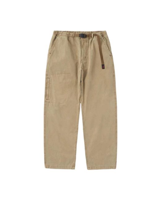 Straight Trousers di Gramicci in Natural da Uomo
