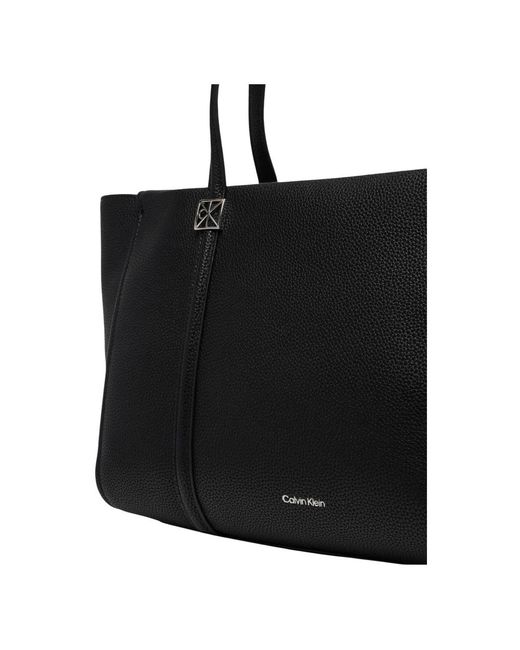 Calvin Klein Black Tote Bags