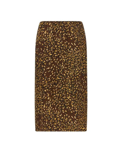 Twinset Brown Midi Skirts