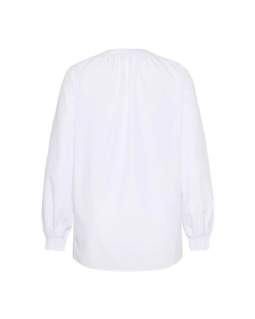 Kaffe White Blouses
