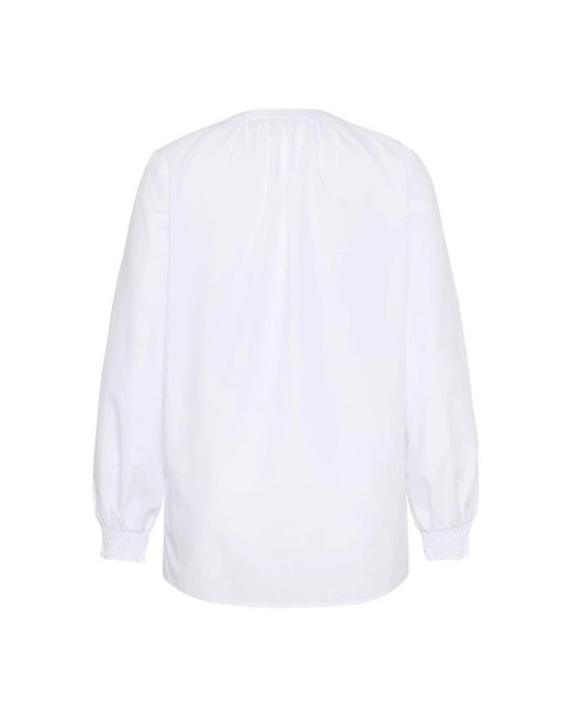 Kaffe White Bluse