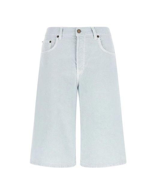 Haikure Blue Denim Shorts