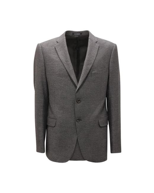 Armani Gray Blazers for men