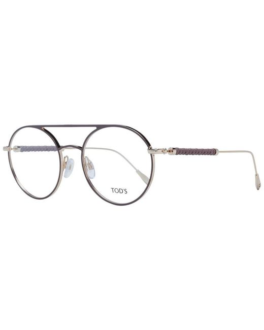 Glasses di Tod's in Metallic