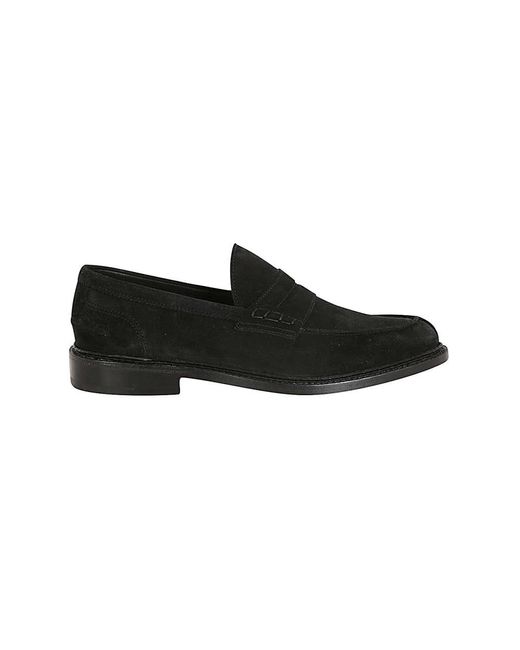 Tricker's Black Loafers for men