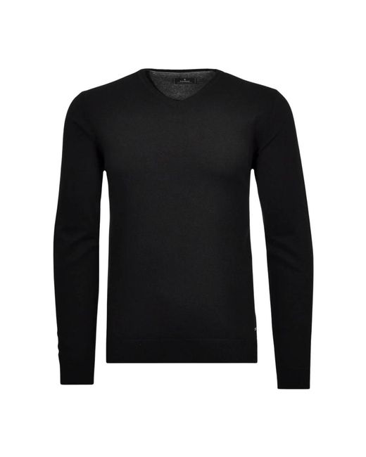 RAGMAN V-Neck Pullover in het Black voor heren