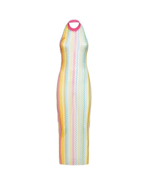Missoni Metallic Knitted Dresses
