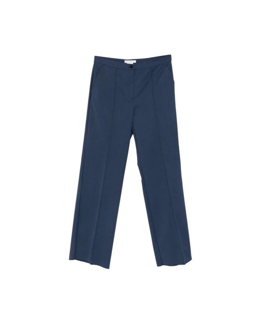 Marina Rinaldi Blue Straight Trousers