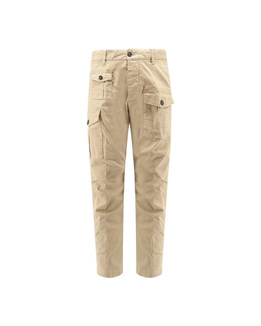 Slim-Fit Trousers DSquared² de hombre de color Natural
