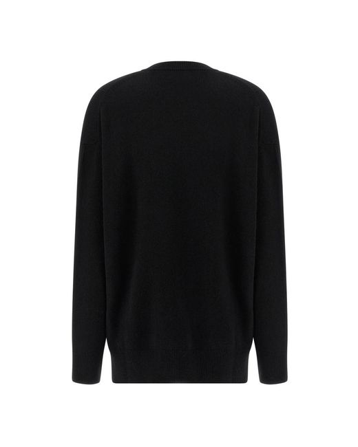Jil Sander Black V-Neck Knitwear