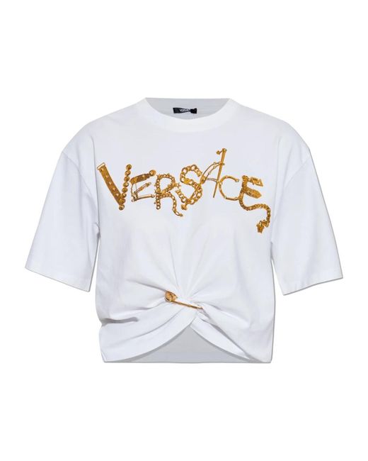 Versace White T-Shirts
