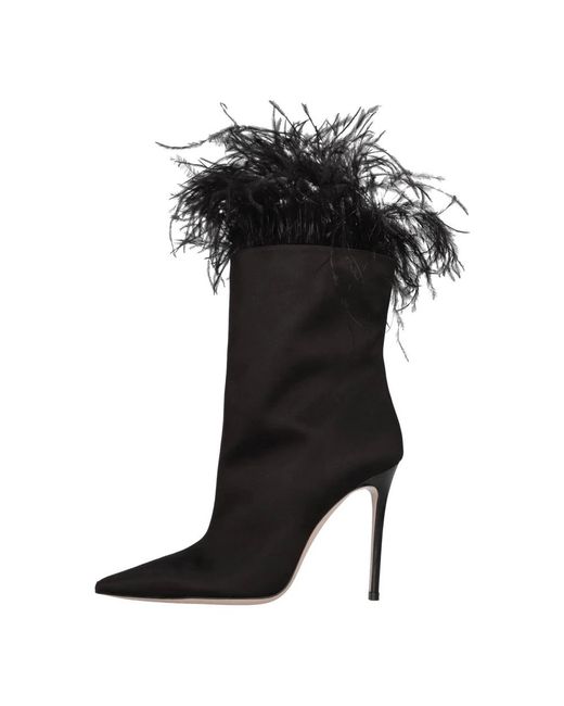 Gedebe Black Heeled Boots