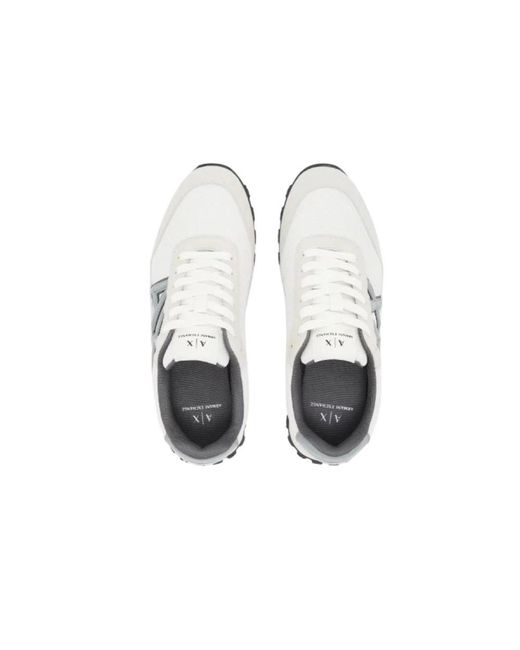 ARMANI EXCHANGE White Sneakers for men