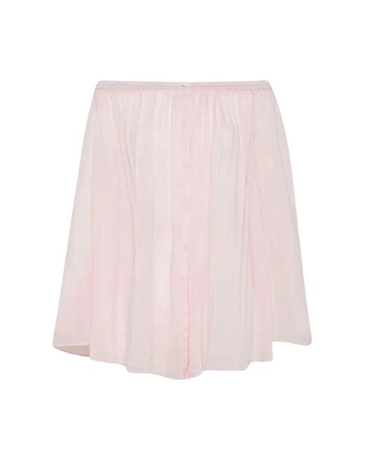 Forte Forte Pink Short Skirts