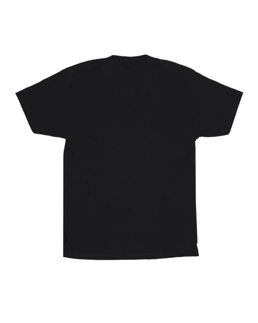 Obey Tops ,Zwart ,Katoen Zwarte Dalmation Tee Met Screen Print in het Black voor heren