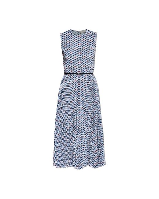 Midi Dresses Tory Burch de color Blue