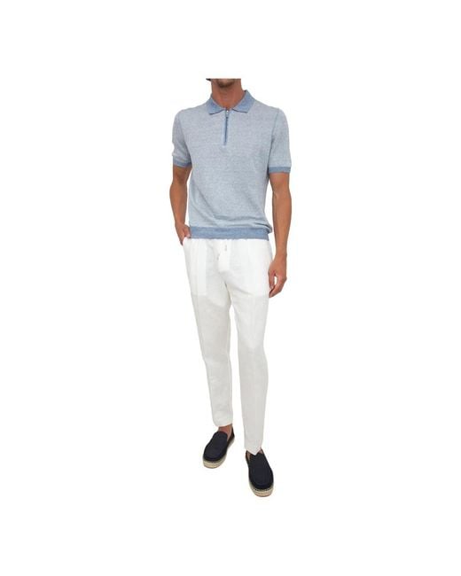 Gran Sasso Polo in het Blue voor heren