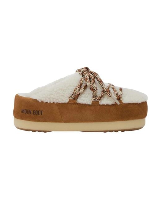 Mules Moon Boot de color Brown
