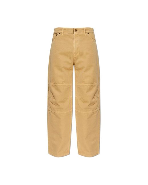 Burberry Natural Wide Trousers for men