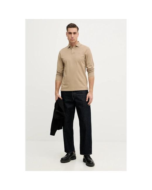 Polo Shirts Hackett de hombre de color Natural