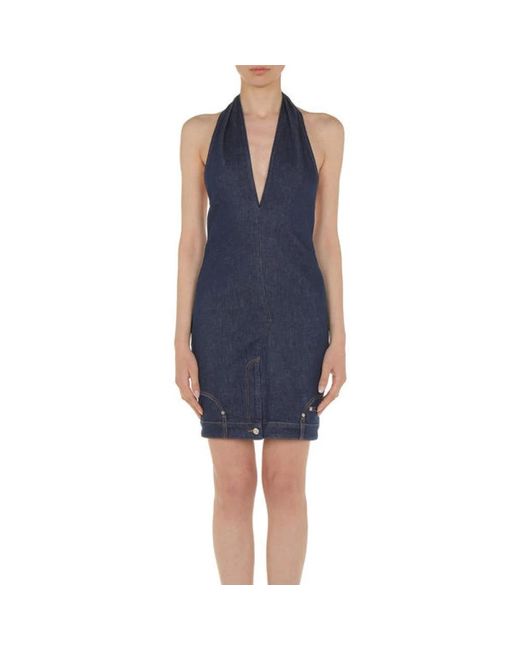 Moschino Blue Short Dresses
