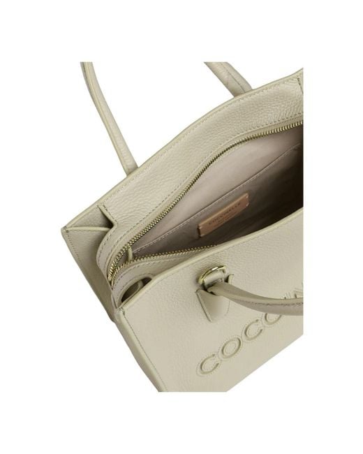 Coccinelle Metallic Shopping Bags