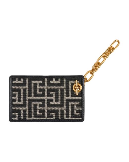 Wallets & Cardholders Balmain de color Black