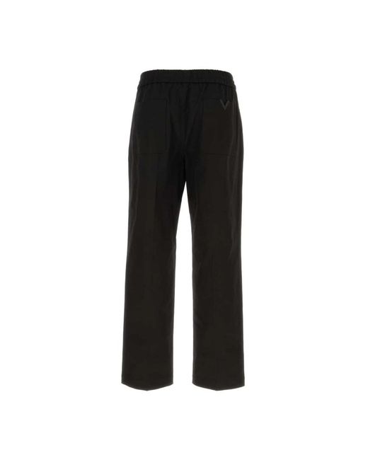 Valentino Garavani Black Sweatpants for men