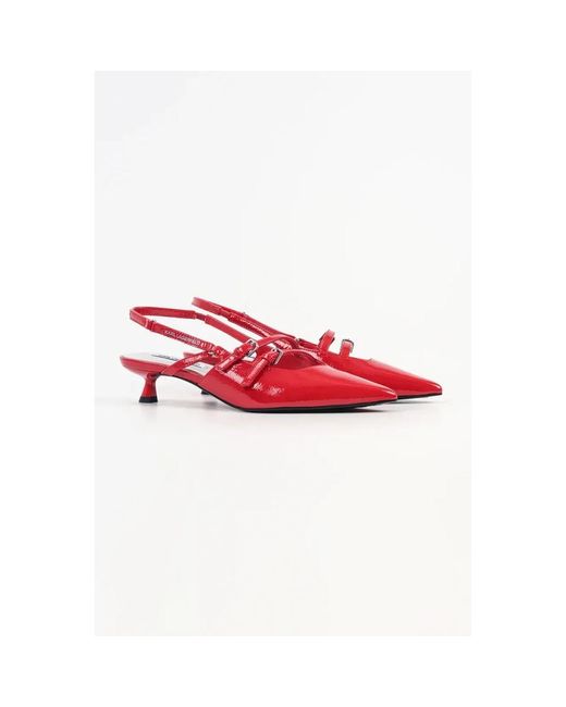 Karl Lagerfeld Red Pumps